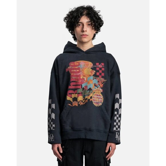 NEW RHUDE JOYRIDE HOODIE SZ LARGE - Picture 1 of 6